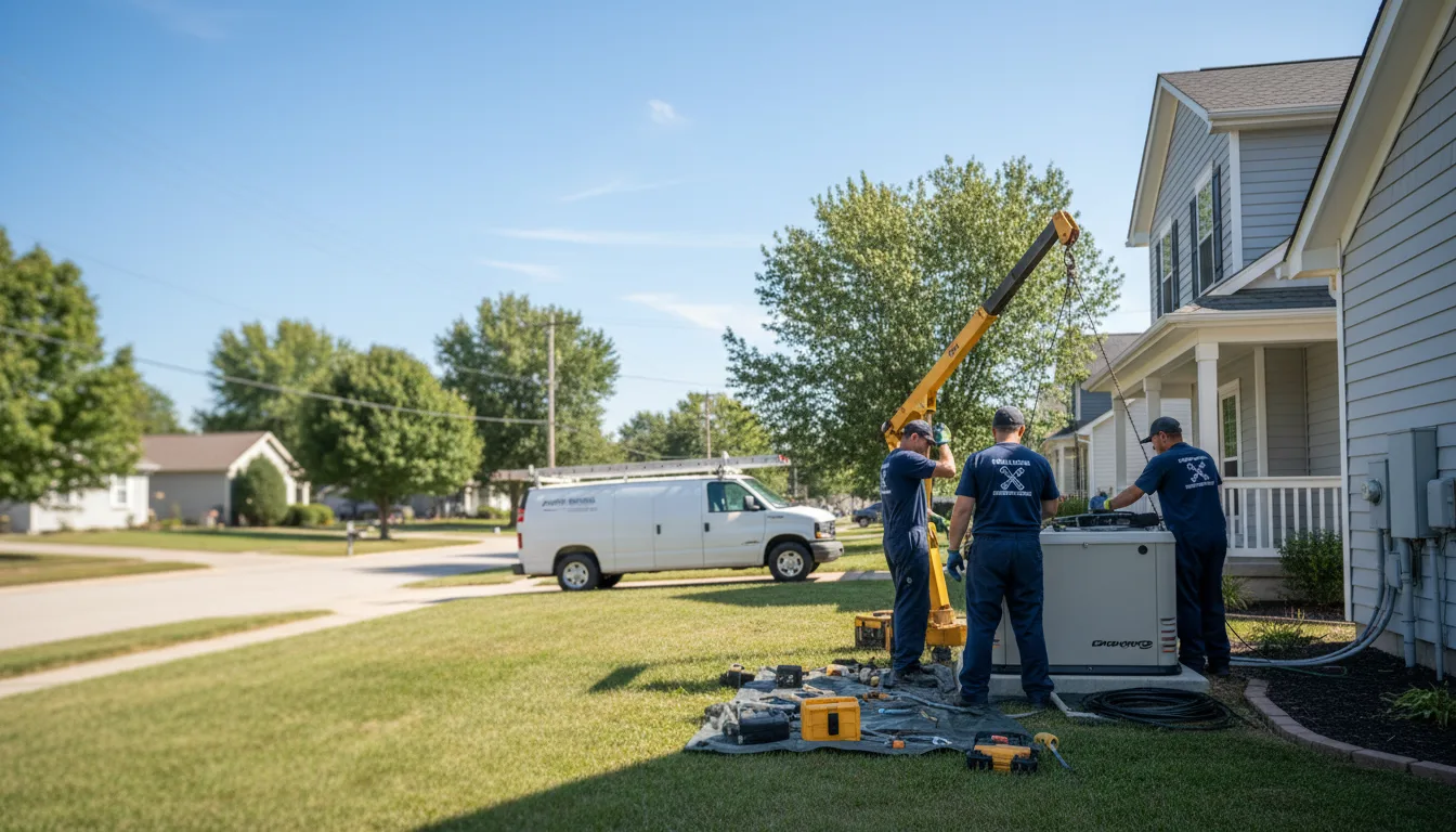 Generator Installation in Burt Lake, MI near me